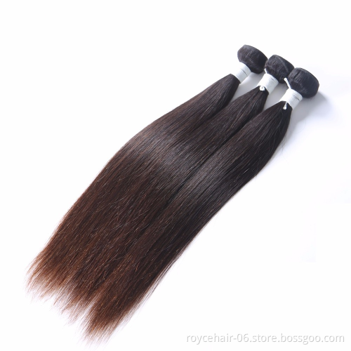 Unprocessed Virgin Human Hair Extension, 11A Cutile Aglined Remy Brazilian Straight Remy Mink Hair Bundles